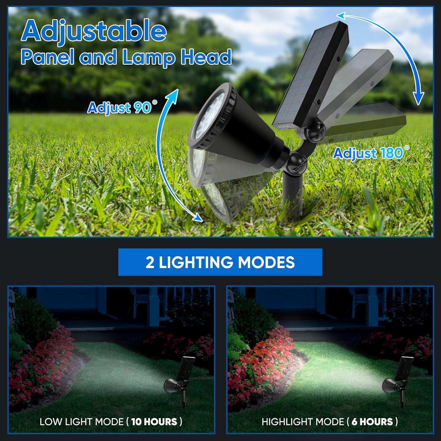 LUZ LED PARA JARDIN SOLAR BMC